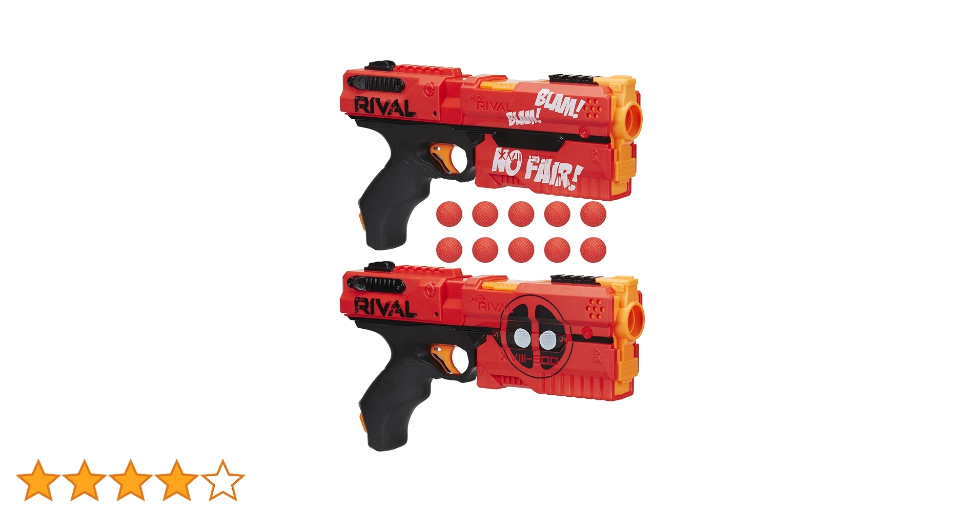 ナーフ ライバル デットプール Amazon.com: Hasbro - Rival Deadpool Kronos XVIII-500